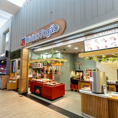 Logo da loja divino fogão